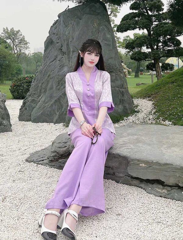 Đồ Lam Đi Chùa Bà Lai Gấm - Ảnh 8