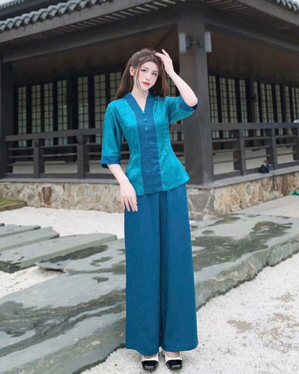 Đồ Lam Đi Chùa Bà Lai Gấm - Ảnh 12