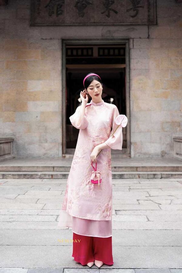 Đồ Lam Đi Chùa Gấm Phối - Ảnh 2