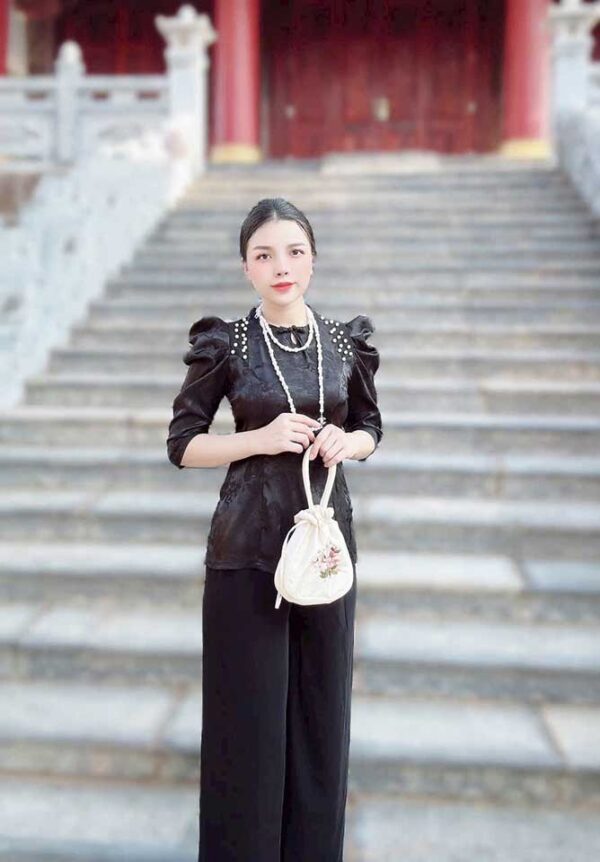 Đồ Lam Đi Chùa Gấm Phối - Ảnh 6