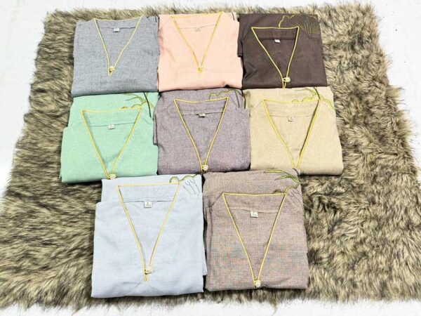 Đồ Lam Đi Chùa Nút Ngọc Vải Cao Cấp - Ảnh 2