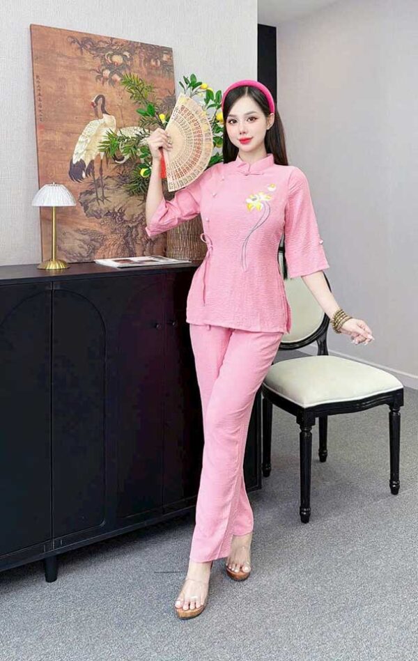 Đồ Lam Đi Chùa Tàu Vạt Hò Vải Đủi - Ảnh 6