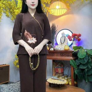 Đồ Lam Đi Chùa Xéo Nhật Sen Vải Đủi